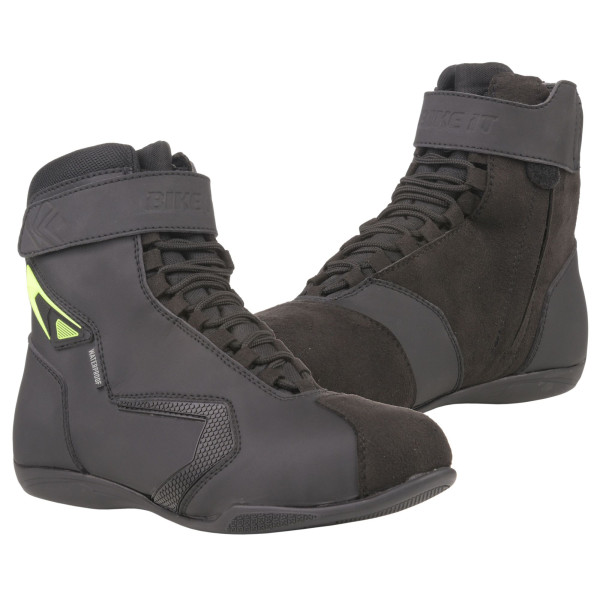 bike it Bike it 'bandido' low profile waterproof black street motorcycle boot (uk 10 / eur 44)